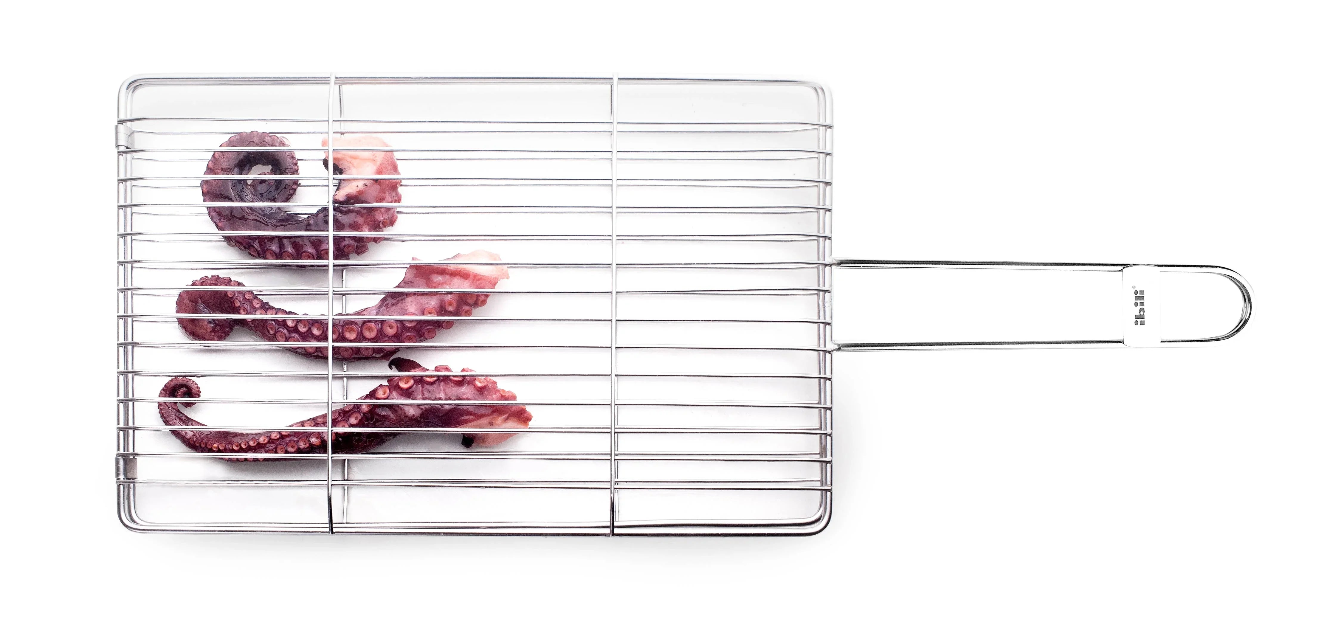 Grill double pour sardines/poulpes