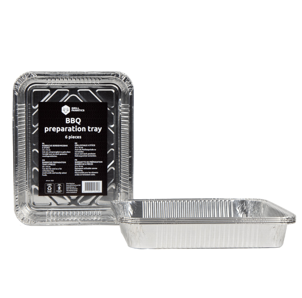 Récipient de préparation aluminium