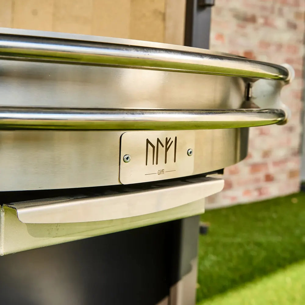 Cheminée de jardin Omega inox