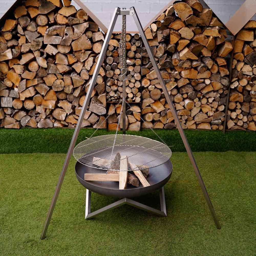 Grille trépied suspendu Fargau