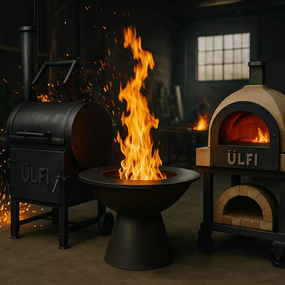 Barbecue sur mesure pour restaurant, particulier au feu de bois et charbon de bois...