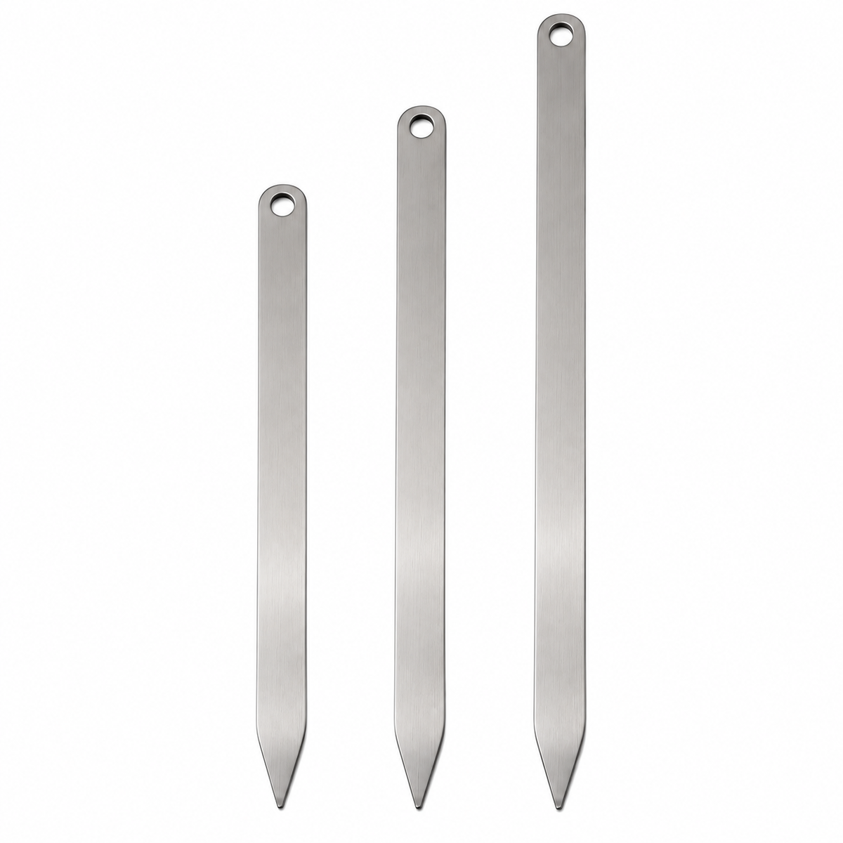 6 Brochettes Adana Large Inox 304L — 25 mm